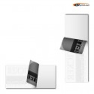 Aufkleber Hinterglas Offset eckig